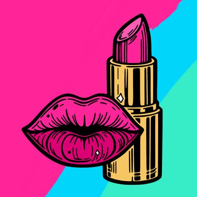 lips and lipstick