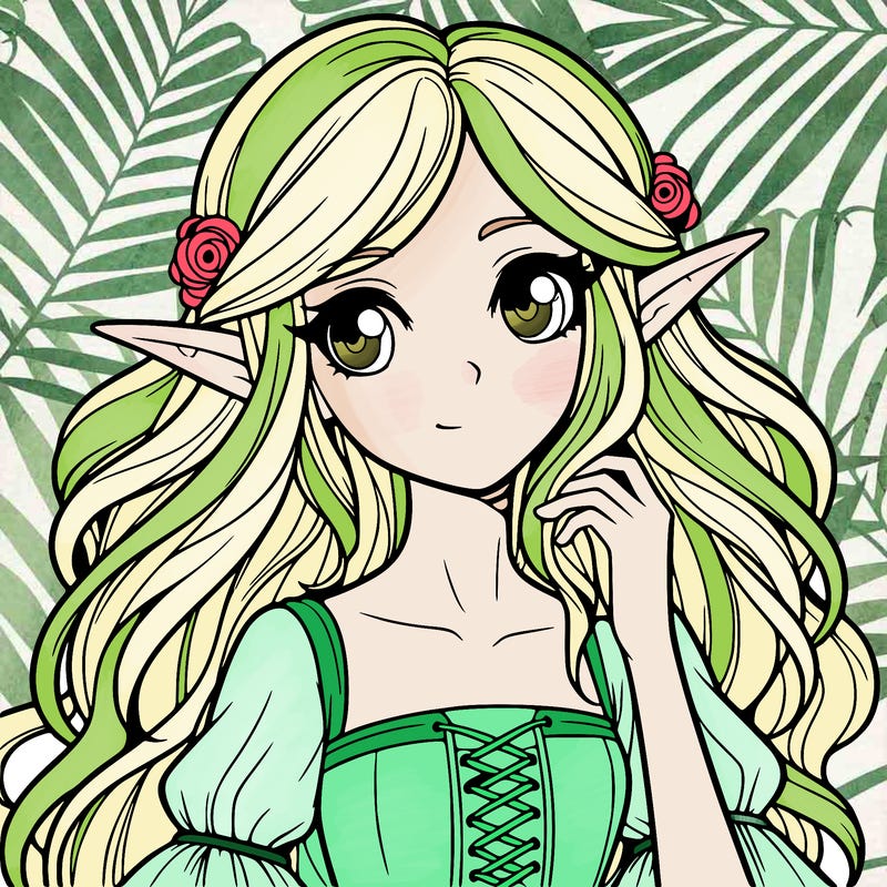 beautiful elf girl