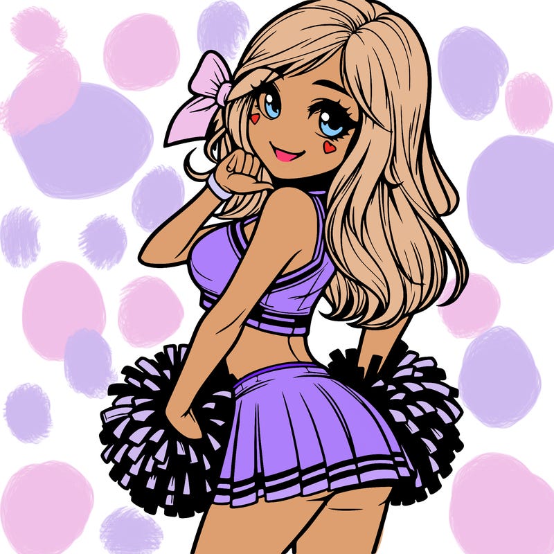 realistic cheerleader