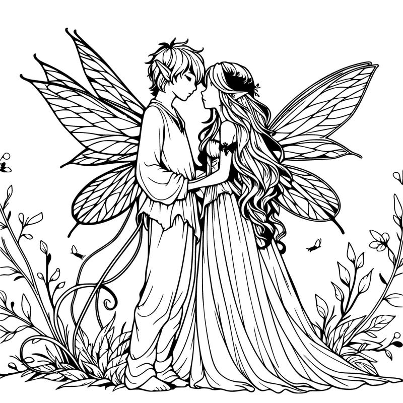 realistic fae couple