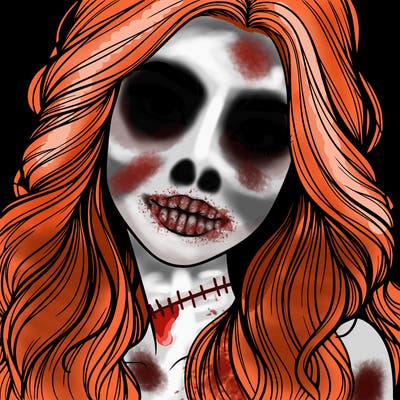 beautiful realistic girl