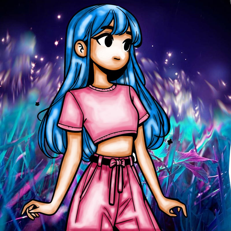 girl in a cute crop top