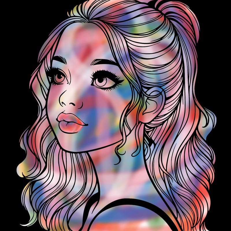 beautiful realistic girl