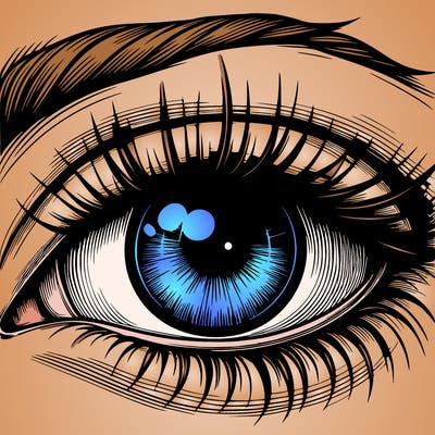 realistic eye