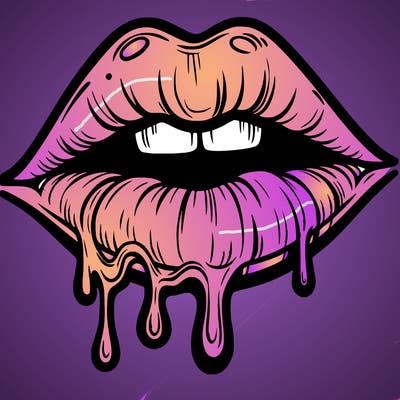 lips that look realistic and drip