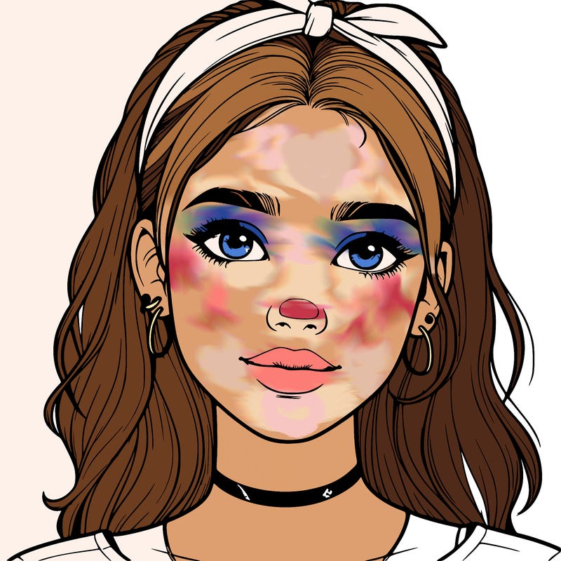 realistic teenage girl