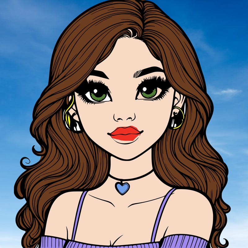 realistic pretty girl