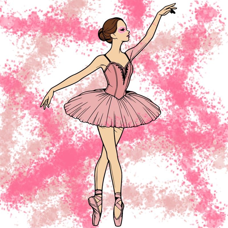 realistic ballerina