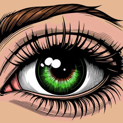 realistic eye
