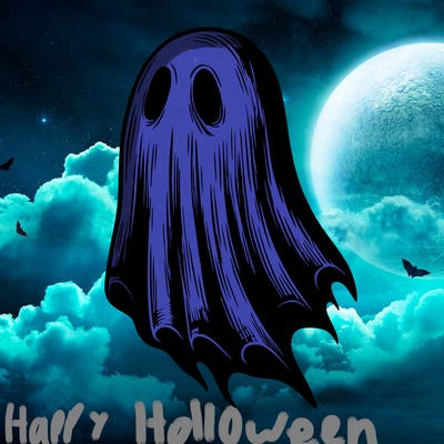 realistic creepy ghost