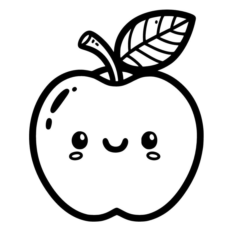 simple smiling fruit