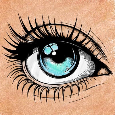 realistic eye