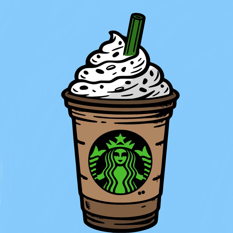 starbucks, frappuccino