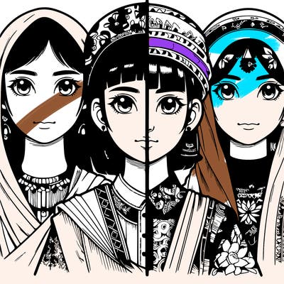 realistic girls split