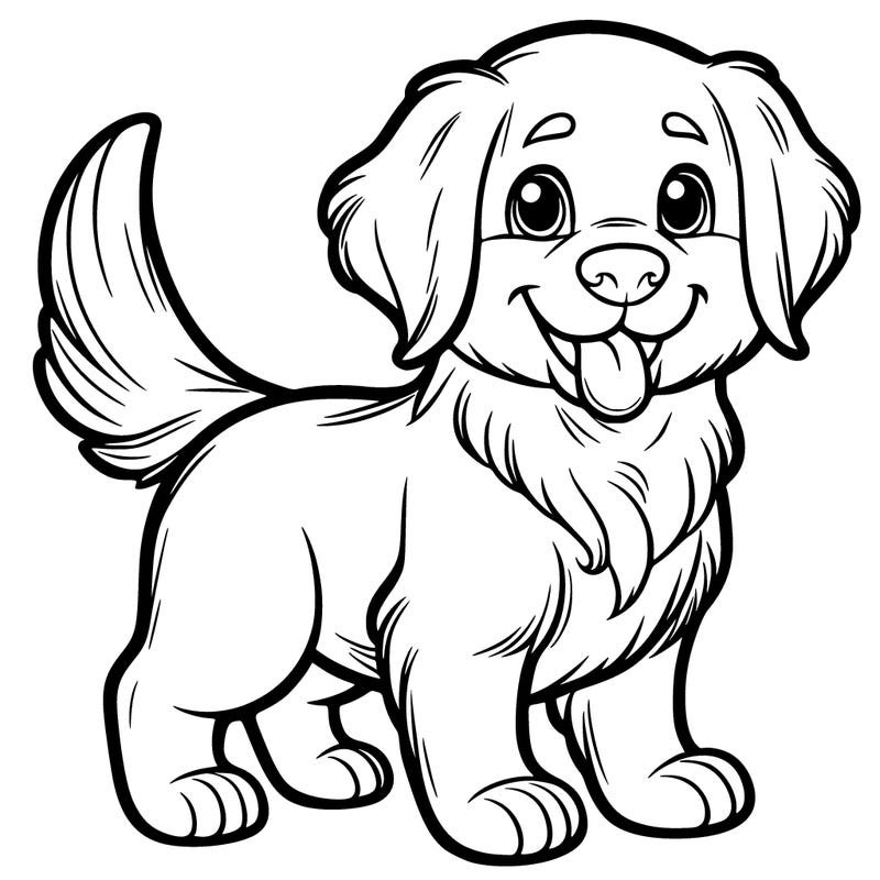 a golden retriever dog