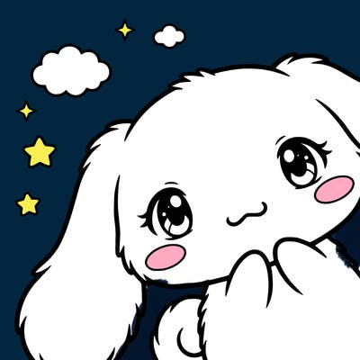 anime cinnamoroll cute fluffy