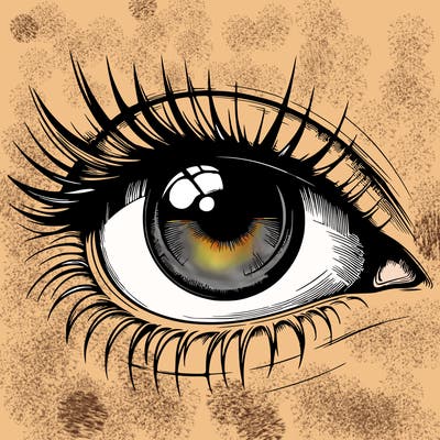 realistic eye