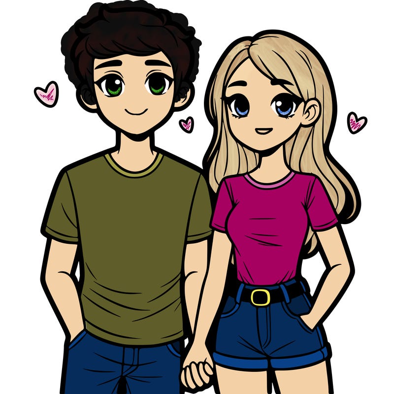 boyfriend and girlfriend