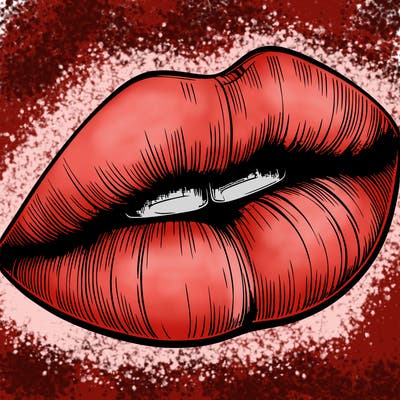 realistic lips