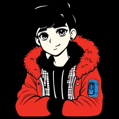 stylish teenager