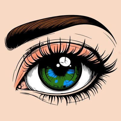 realistic eye