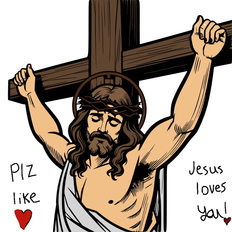 jesus on cross
