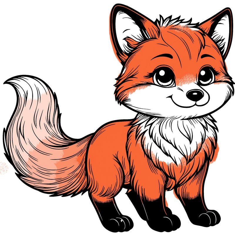 realistic fox