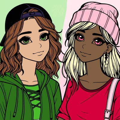 realistic teenager girls