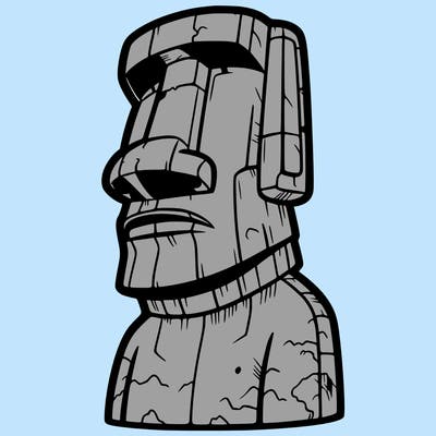 moai statue