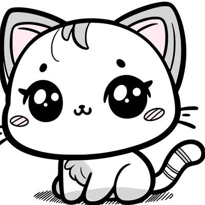 chat cute chibi