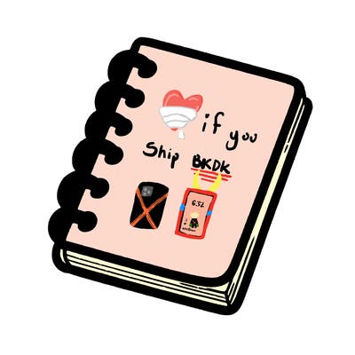 blank note book