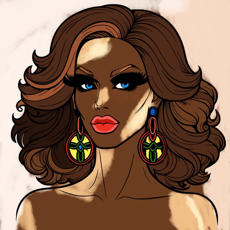 realistic drag queen