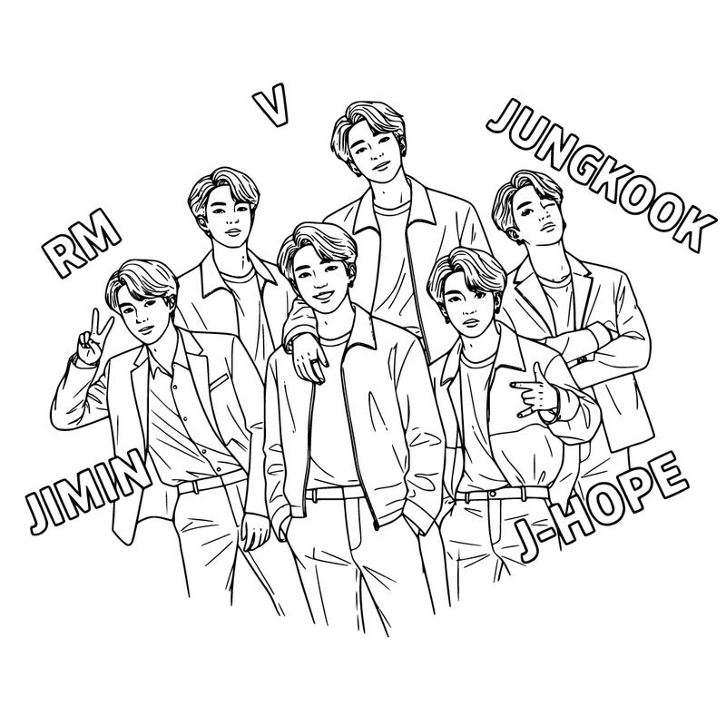 rm v jungkook jimin jin suga j-hope