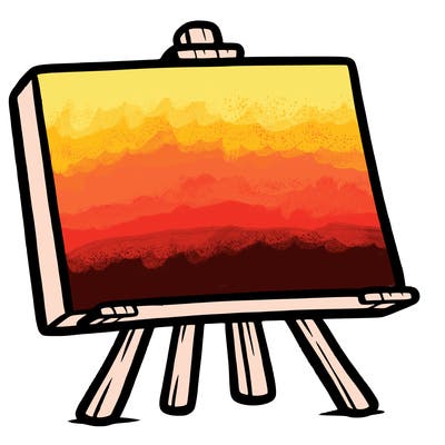 blank canvas