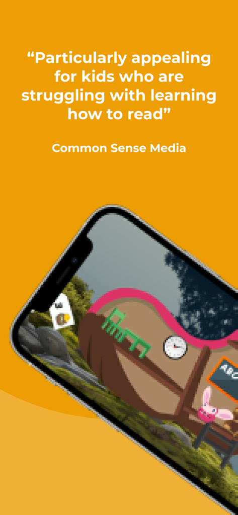 Reseña de Common Sense Media para la aplicación educativa Kahoot Learn to Read by Poio.