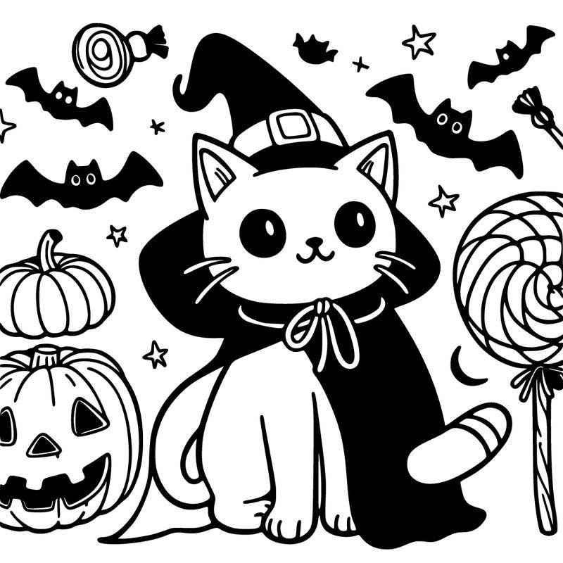halloween cat