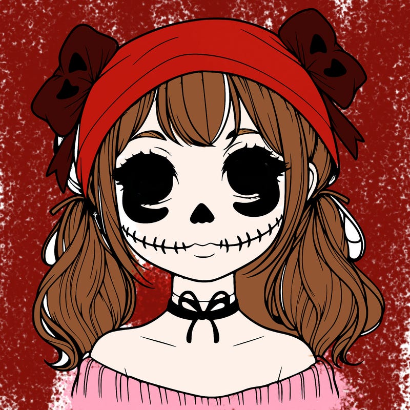 realistic girl halloween