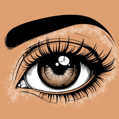 realistic eye