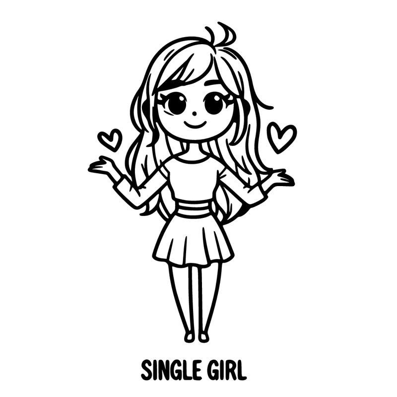 single girl