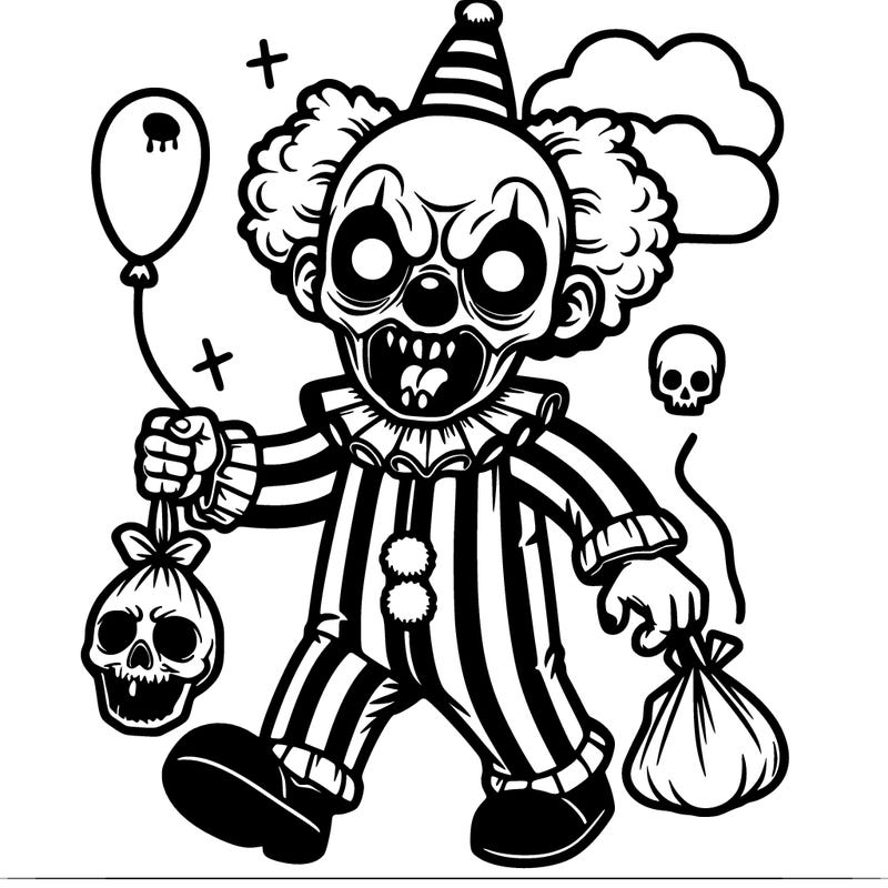 scary clown