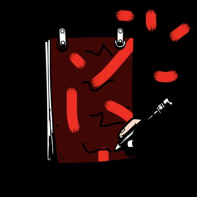 blank piece of paper