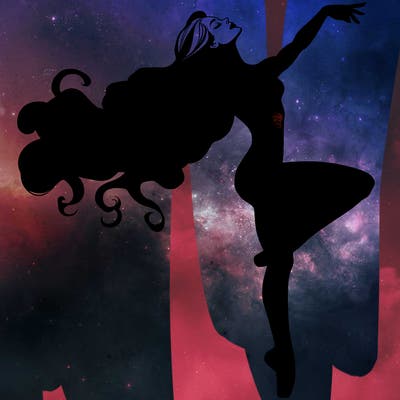 realistic woman dancer