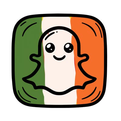 the snapchat plain logo