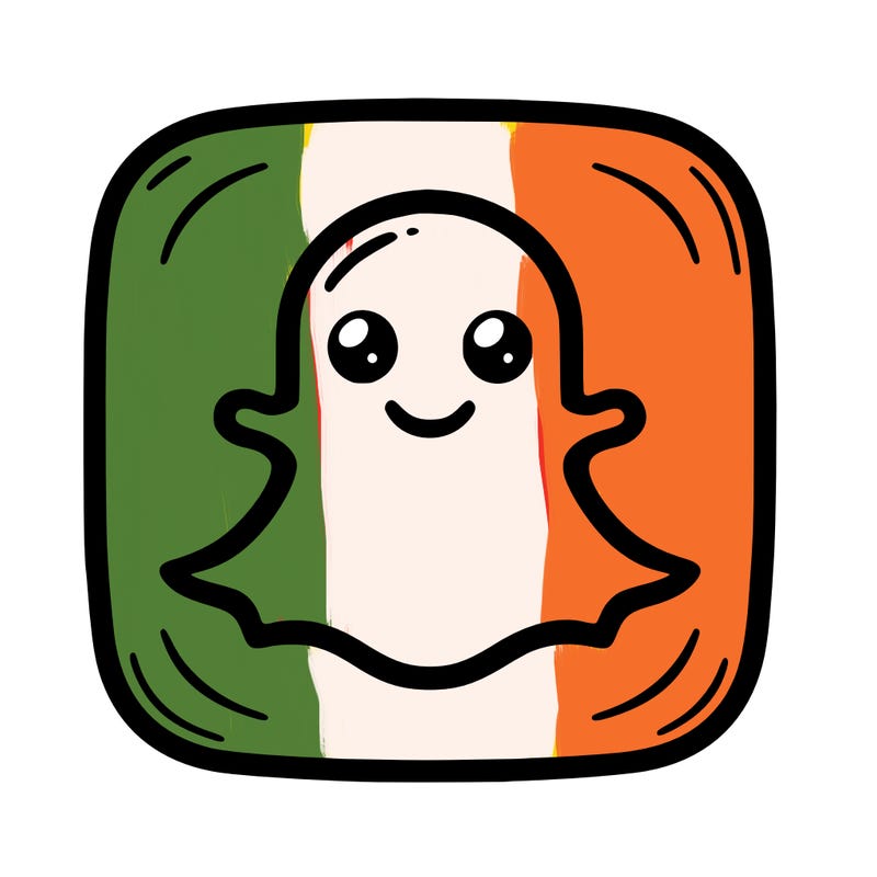 the snapchat plain logo