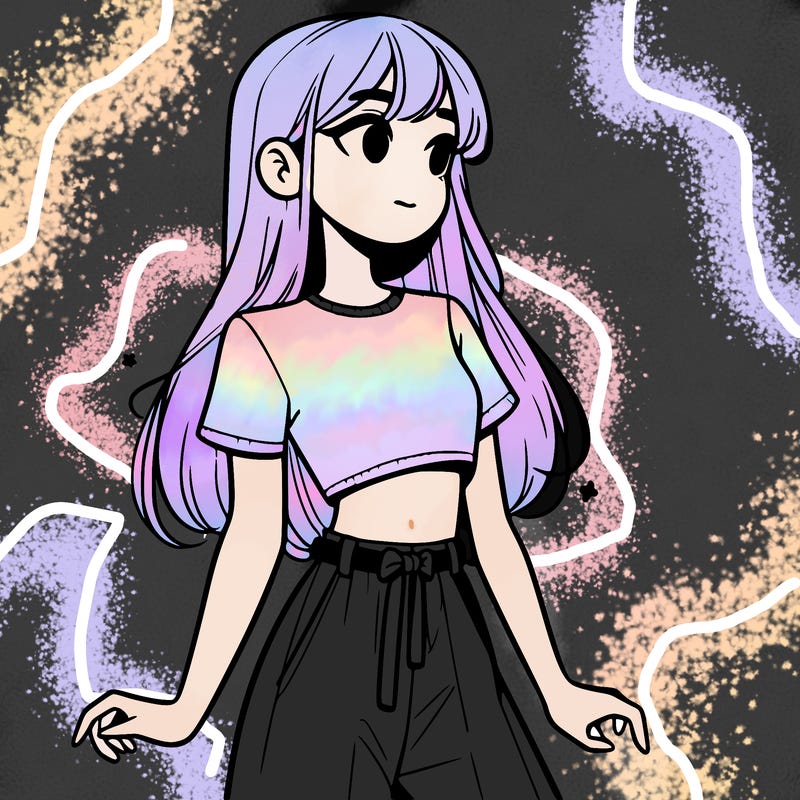 girl in a cute crop top