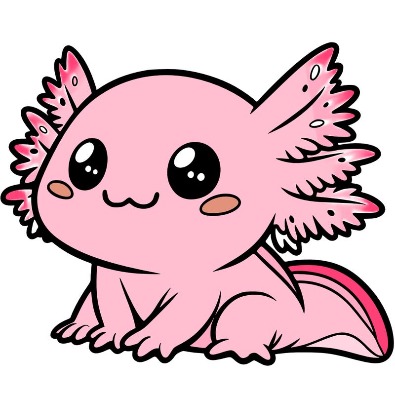 cute axolotl