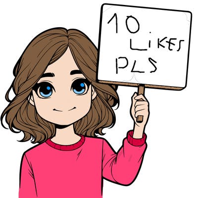 realistic girl holding up a sign