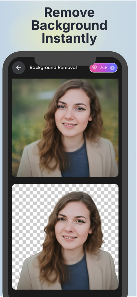 FaceBot-How old do i look ? - Herramienta impulsada por IA para eliminar instantáneamente el fondo de fotos de retratos