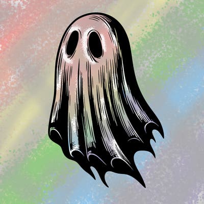 realistic creepy ghost