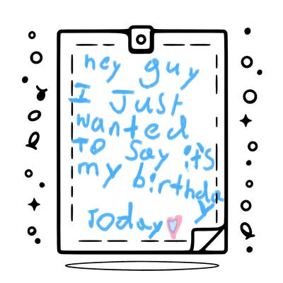 blank piece of paper